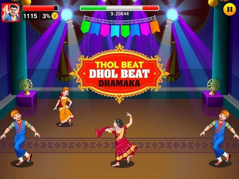 Dhol Beat Dance Dhamaka Gameplay Screenshot